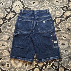 Vintage 90s Guess baggy carpenter utility Jean shorts size mens 32